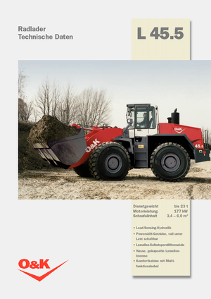 Pale gommate O&K L 45.5