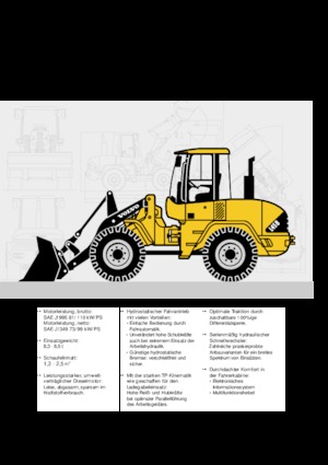 Pale gommate Volvo L 45 BTP