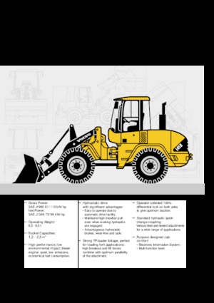 Pale gommate Volvo L 45 BTP