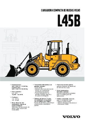 Pale gommate Volvo L 45 BTP