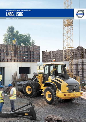 Pale gommate Volvo L45G