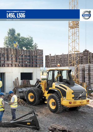 Pale gommate Volvo L45G