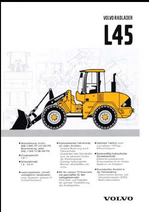 Pale gommate Volvo L 45