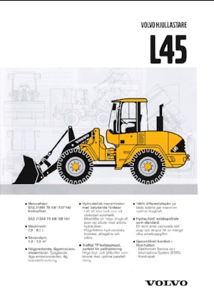 Pale gommate Volvo L 45