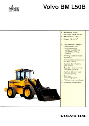 Pale gommate Volvo L 50 B