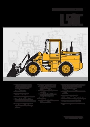 Pale gommate Volvo L 50 C
