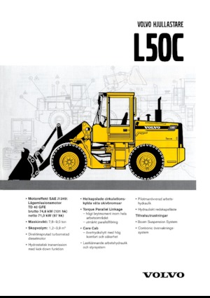 Pale gommate Volvo L 50 C