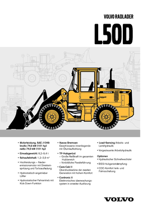 Pale gommate Volvo L 50 D