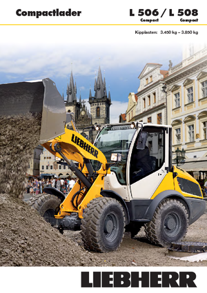 Pale gommate Liebherr L 506 Compact