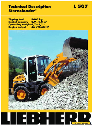 Pale gommate Liebherr L 507