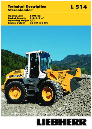 Pale gommate Liebherr L 514