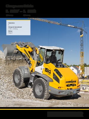 Pale gommate Liebherr L 514 Stereo