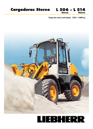 Pale gommate Liebherr L 514 Z-Stereo