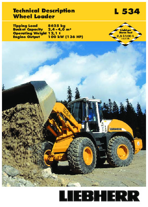 Pale gommate Liebherr L 534