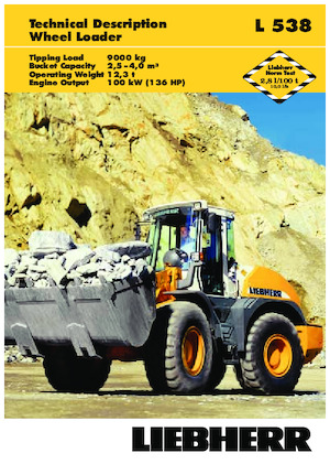 Pale gommate Liebherr L 538