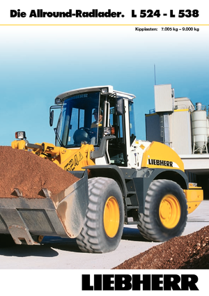 Pale gommate Liebherr L 534 P