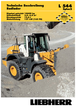 Pale gommate Liebherr L 544