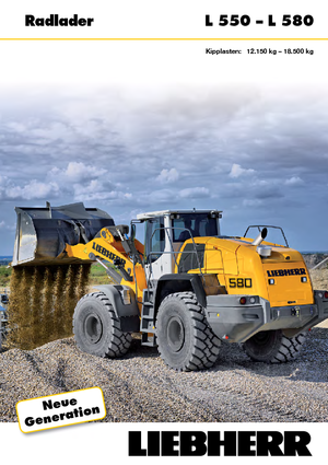 Pale gommate Liebherr L 550