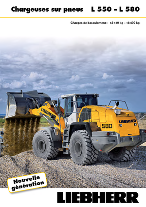 Pale gommate Liebherr L 550