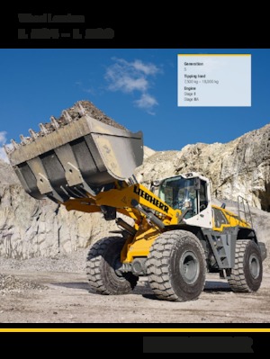 Pale gommate Liebherr L 550