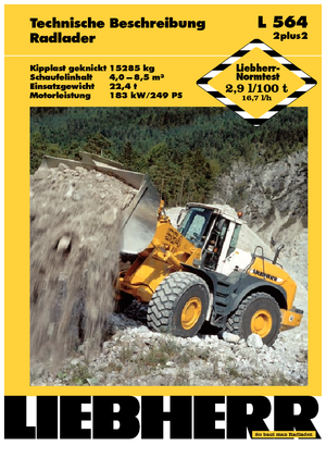 Pale gommate Liebherr L 564