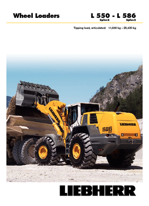 Pale gommate Liebherr L 566