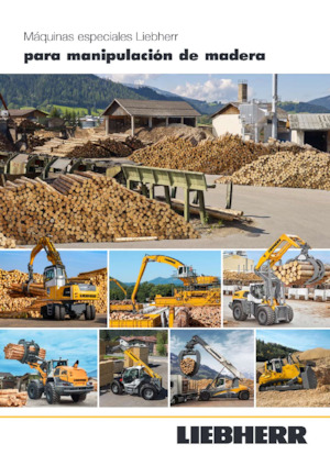 Pale gommate Liebherr L 580 LogHandler XPower