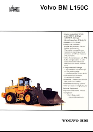 Pale gommate Volvo L150CLB