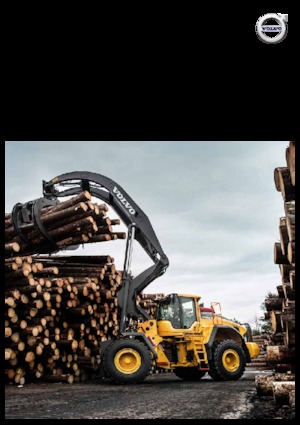 Pale gommate Volvo L180H High-Lift