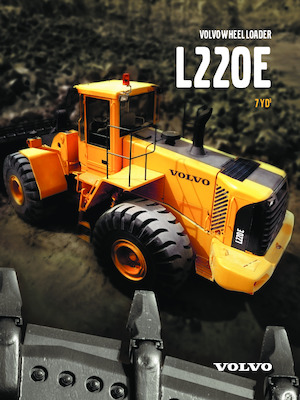 Pale gommate Volvo L220E
