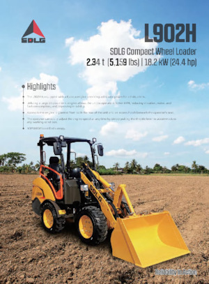 Pale gommate SDLG L902H