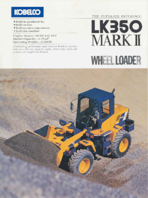 Pale gommate Kobelco LK350