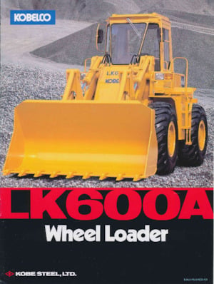 Pale gommate Kobelco LK600A