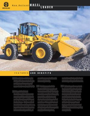 Pale gommate New Holland LW270