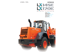 Pale gommate Hitachi LX 145 E