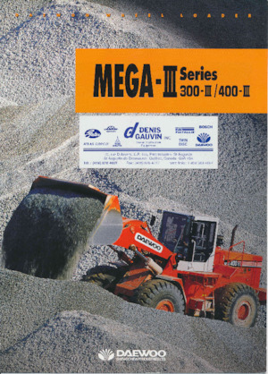 Pale gommate Doosan Mega 300-III