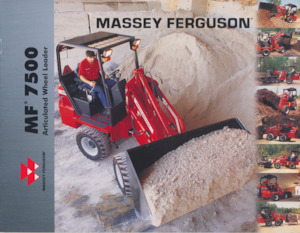 Pale gommate Massey Ferguson MF 7500