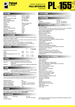 Pale gommate Palazzani PL 155 XL