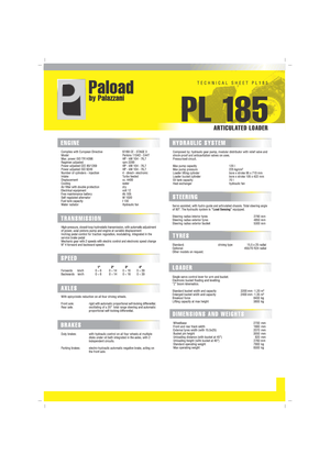 Pale gommate Palazzani PL 185