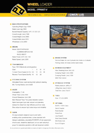 Pale gommate PowerPlus PP938T-V