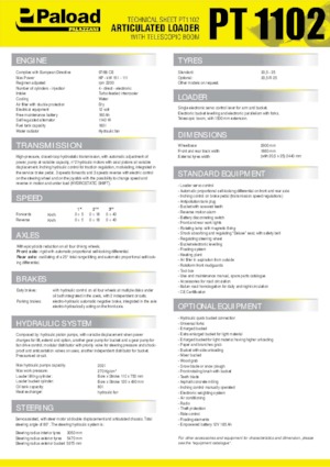 Pale gommate Palazzani PT 1102
