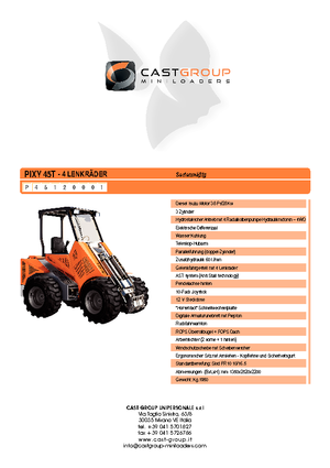 Pale gommate Cast Group PX 45