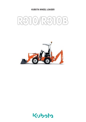 Pale gommate Kubota R310 B
