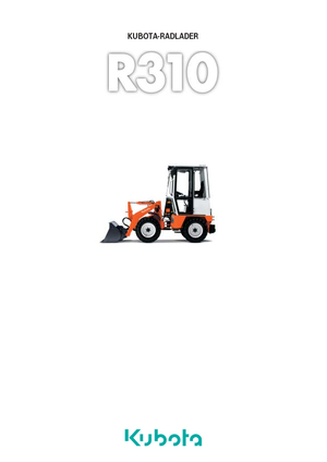 Pale gommate Kubota R310