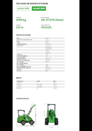 Pale gommate Avant Tecno R 35