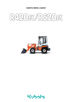 Pale gommate Kubota R520α