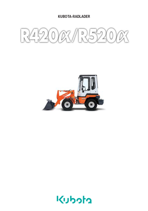 Pale gommate Kubota R520α B