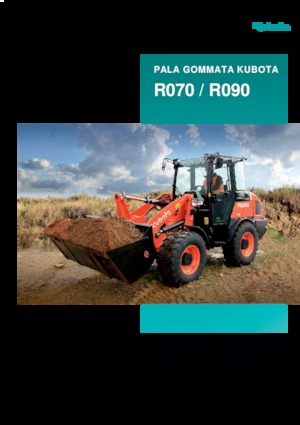 Pale gommate Kubota R090