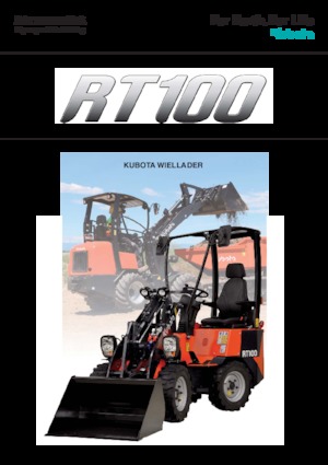 Pale gommate Kubota RT100