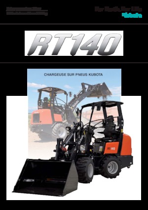 Pale gommate Kubota RT140